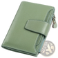 Women's Milled Cowhide Leather Short Wallet