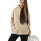 Women's Oversized Graphic Print Art Hoodie