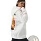 Women's Oversized Graphic Print Art Hoodie