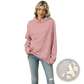 Women's Oversized Heather Fleece Pocket Hoodie