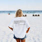Women's Oversized Slogan Print Graphic T-shirt