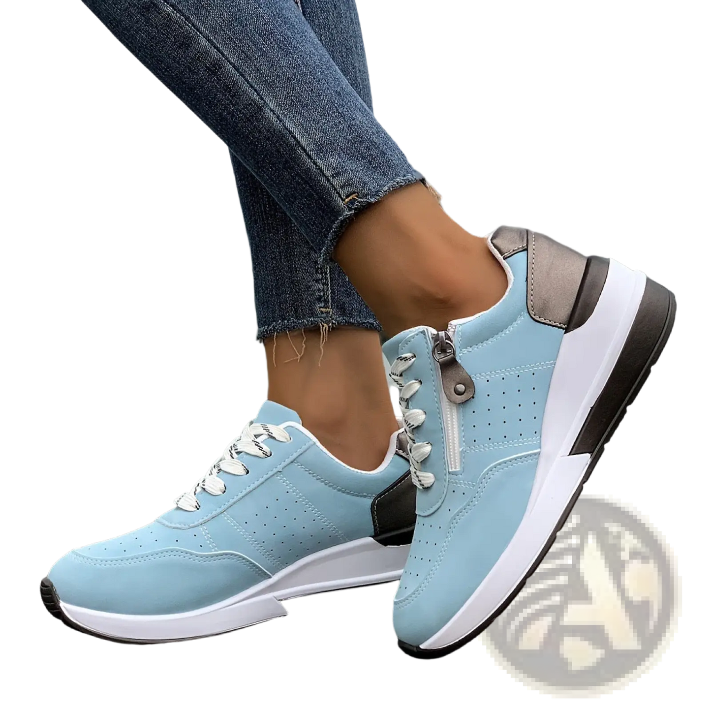 Women's Platform Sneakers Synthetic Leather Casuals