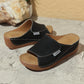 Women's Platform Wedge Summer Slide Sandals