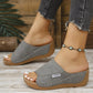 Women's Platform Wedge Summer Slide Sandals