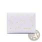 Women's Small Cat Print Folding Leather Wallet
