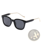Women's Square Polarized Tortoiseshell Fashion Sunglasses
