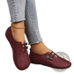 Women's Square Toe Lace-up Leather and Suede Loafers