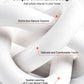 Wood Chain Link Decor White 3 Link Pine Wood Knot