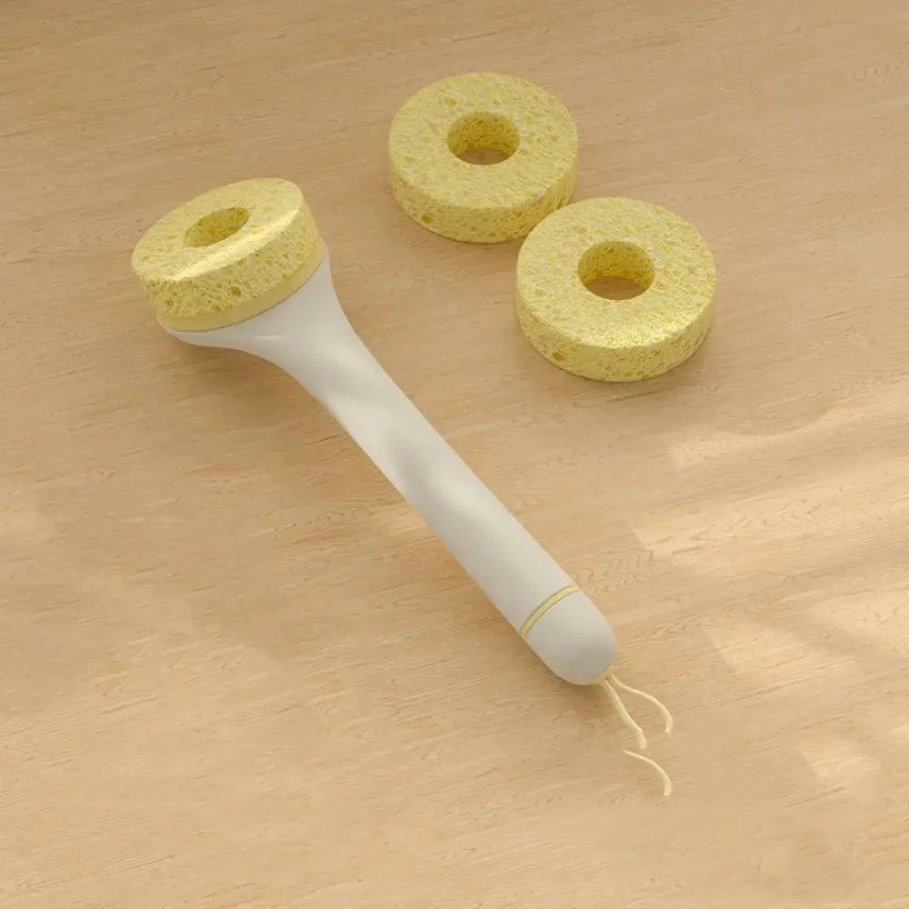 Eco Friendly Wood Pulp Kitchen Scrub Brush