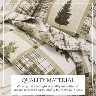 3-Piece Lodge Quilt - Stonehurst Collection