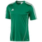 Camisa de futebol Adidas Estro 12 para meninos, verde/branca, tamanho juvenil, extra pequeno