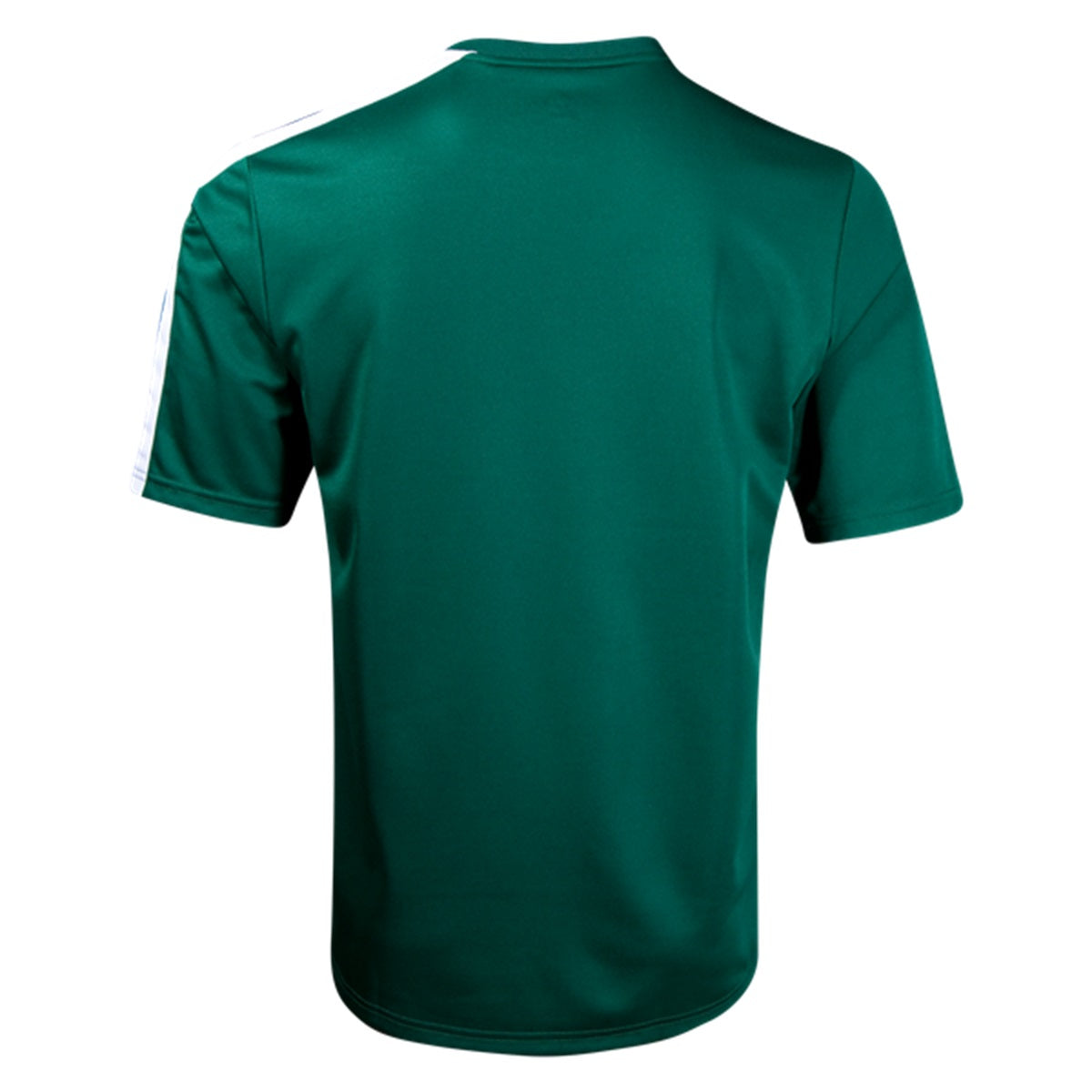 Camiseta de futebol Adidas Sossto para meninos, floresta/branca