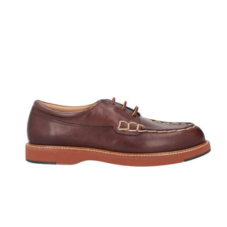 Tod's Men's Lace-up Shoes Brown Calfskin Size 6