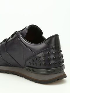 Tênis de couro masculino Tod's Gommino tamanho 11