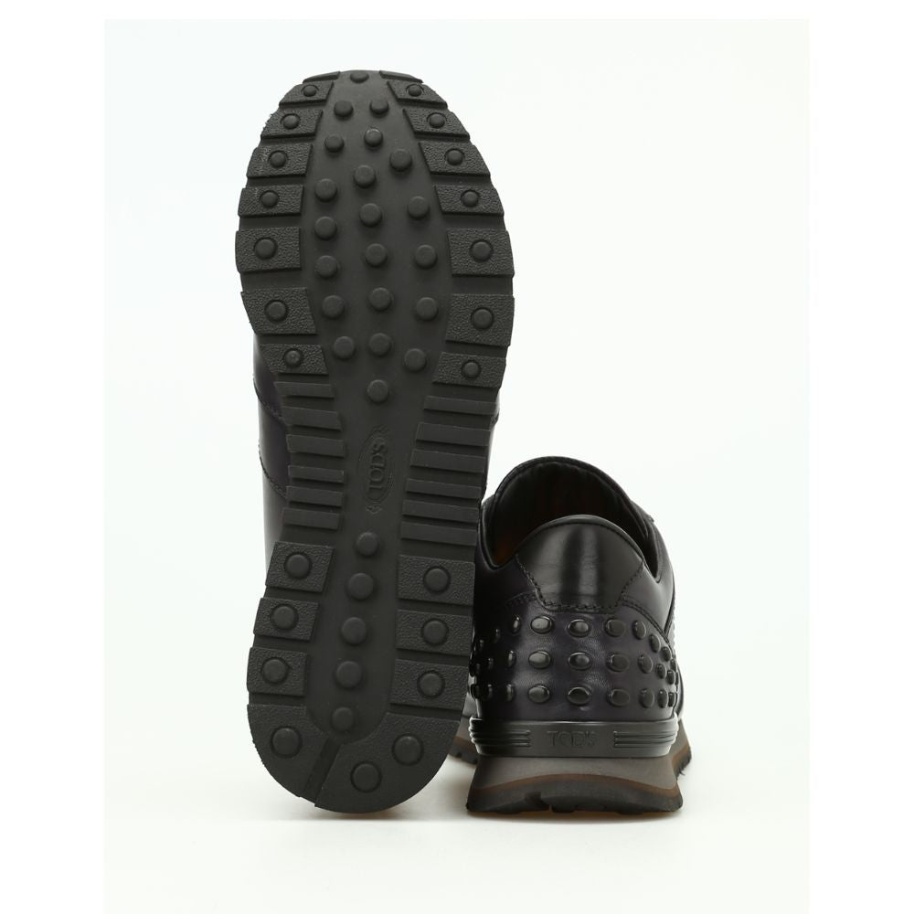 Tênis de couro masculino Tod's Gommino tamanho 11