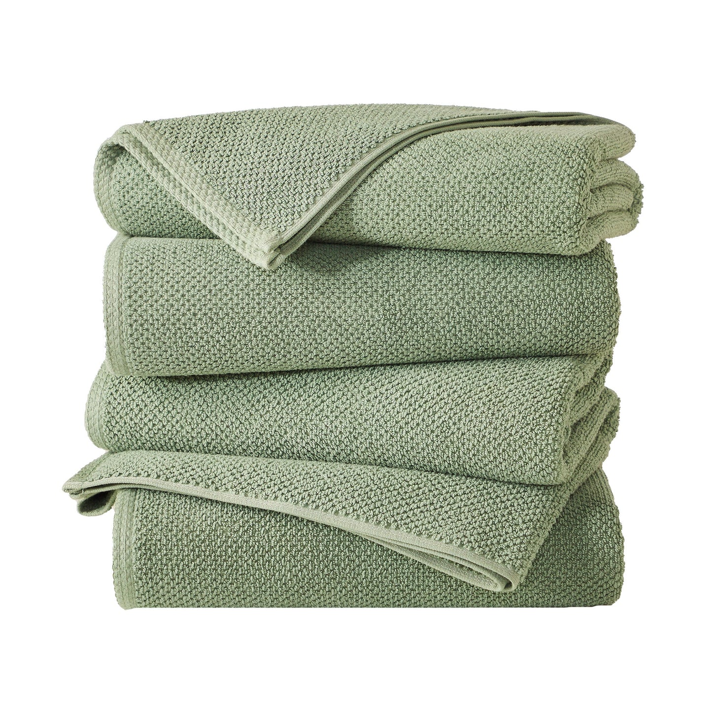 Cotton Textured Bath Towel Set - Acacia Collection