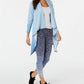 Leggings femininas Ideology Space-Dyed Ombre Ankle Azul Escuro Tamanho Extra Pequeno