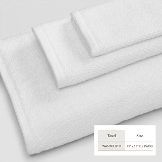 Cotton Textured Bath Towel Set - Acacia Collection
