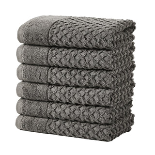 Cotton Diamond Waffle Weave Bath Towel Set - Grayson Collection