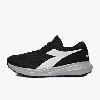Tênis de corrida Diadora Mythos MDS feminino, preto/prateado, tamanho 10 B(M) EUA