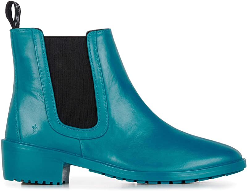 Bota de chuva Ellin feminina EMU Austrália, verde-azulado, tamanho 6 B(M) EUA