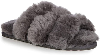 Pantufas Gloucester Femininas EMU Austrália - Cinza Escuro