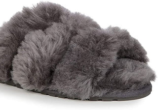 Pantufas Gloucester Femininas EMU Austrália - Cinza Escuro