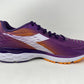 Tênis de corrida feminino Diadora Mythos Blushield Fly 3, violeta, tamanho 9,5 B(M) EUA