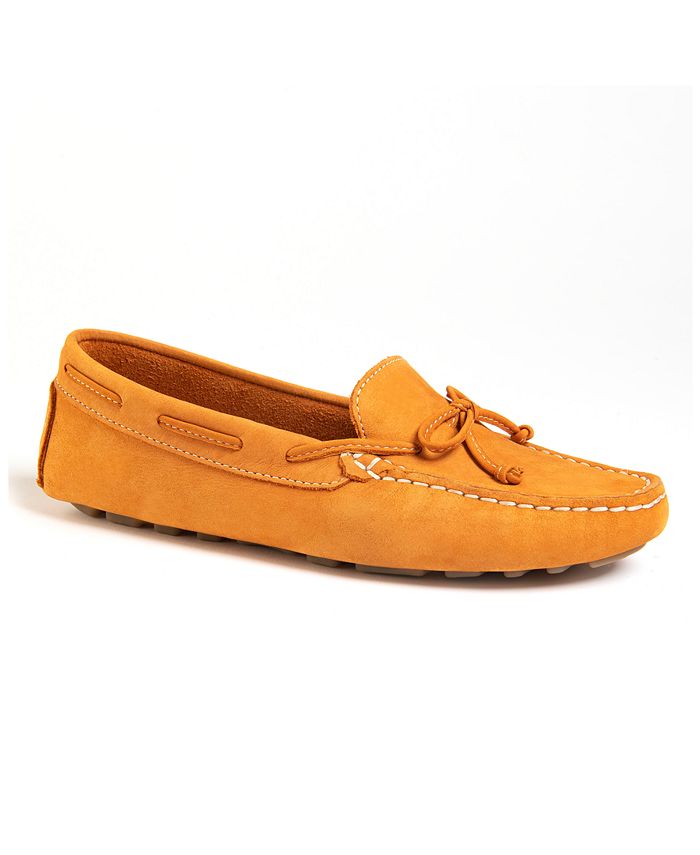 Earth Origins Monarch Driving Flats Feminino Laranja Tamanho 6.5 B(M) EUA