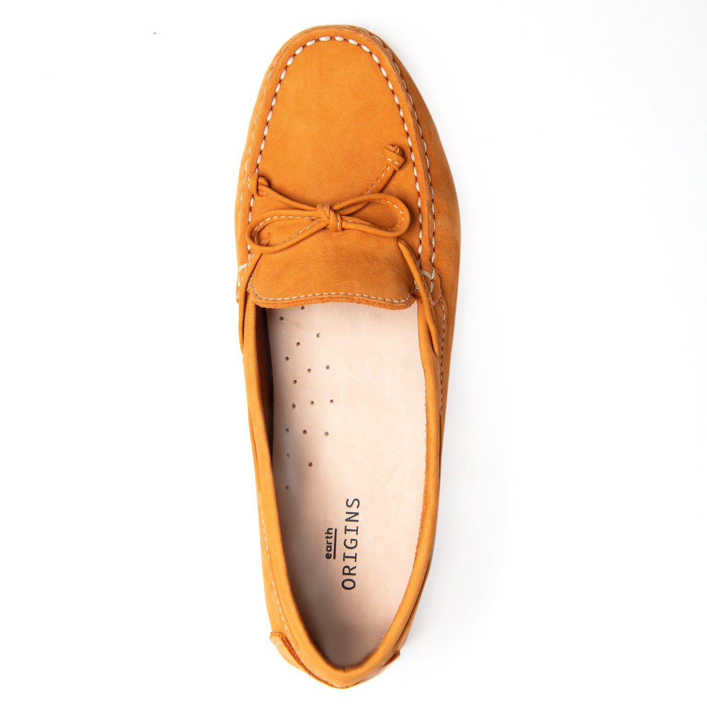 Earth Origins Monarch Driving Flats Feminino Laranja Tamanho 6.5 B(M) EUA