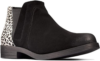 Botas femininas Clarks Demi 2 Beat Snow Leopard tamanho 6 B(M) EUA