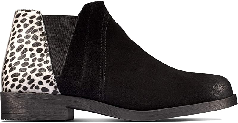 Botas Clarks Demi 2 Beat Femininas Leopardo da Neve