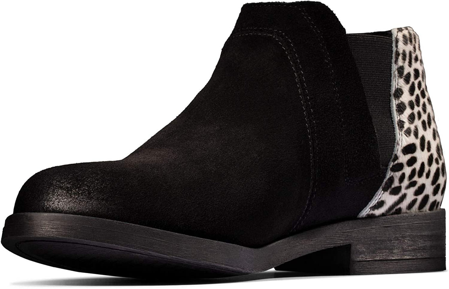 Botas Clarks Demi 2 Beat Femininas Leopardo da Neve