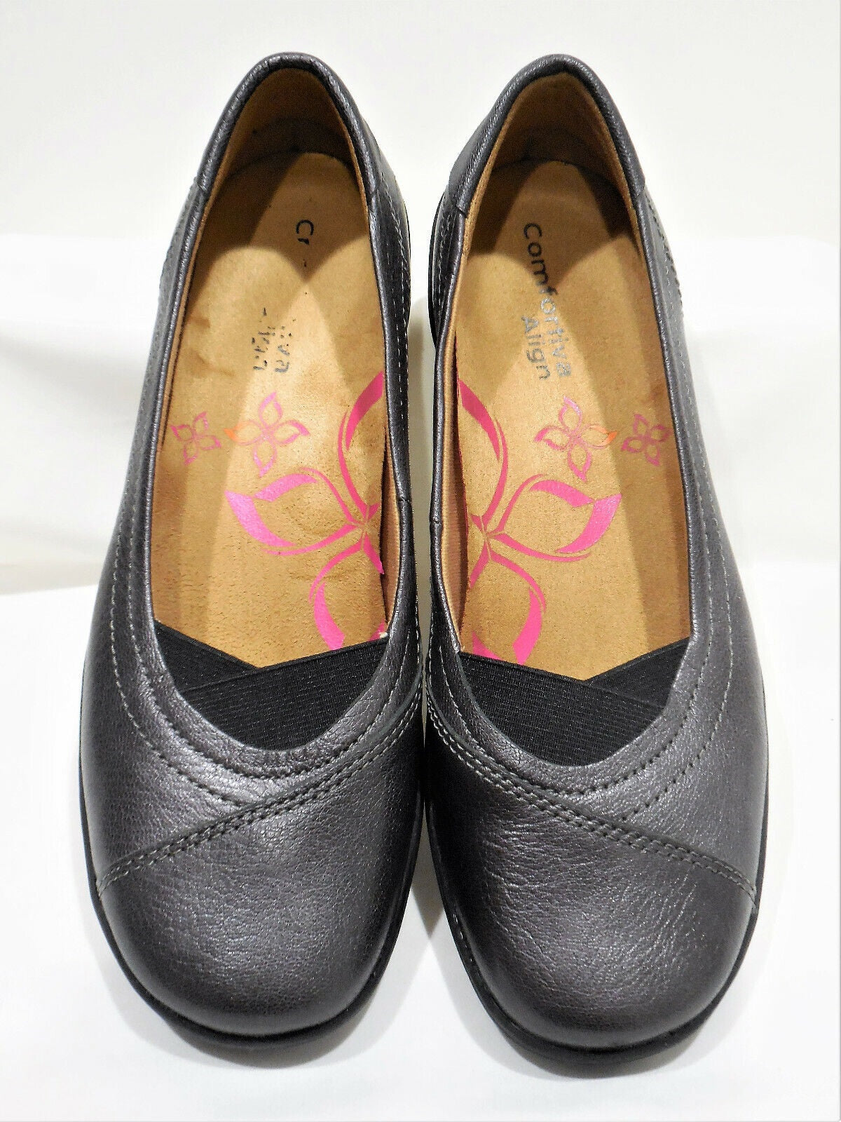 Comfortiva Renee Leather Flat Pewter Feminino