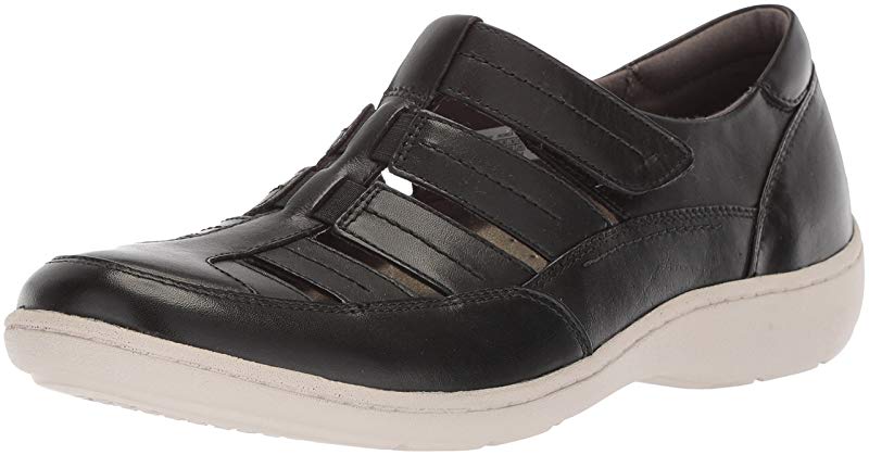 Sandália Aravon Bromly Fisherman Feminina Preto Ônix