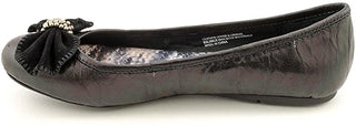 Born Women's Josie Leather Ballerina Flat Preto Tamanho 7 B(M) EUA