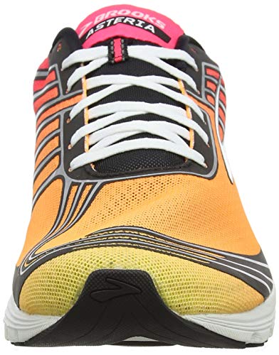 Tênis de corrida feminino Brooks Asteria Plum Caspia/Diva Pink/Laranja Pop