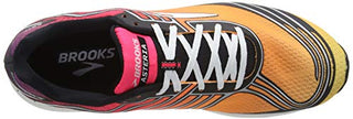 Tênis de corrida feminino Brooks Asteria Plum Caspia/Diva Pink/Laranja Pop