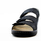 Sandália Fidelio Soft Line Gerti Feminina Preta