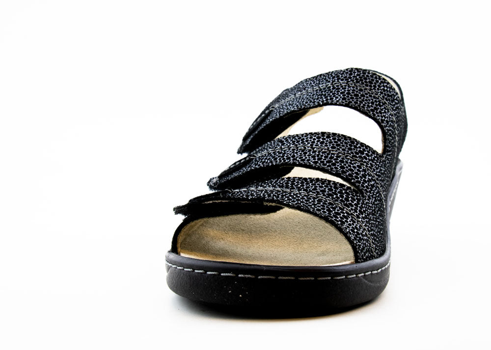 Sandália Fidelio Soft Line Gerti Feminina Preta