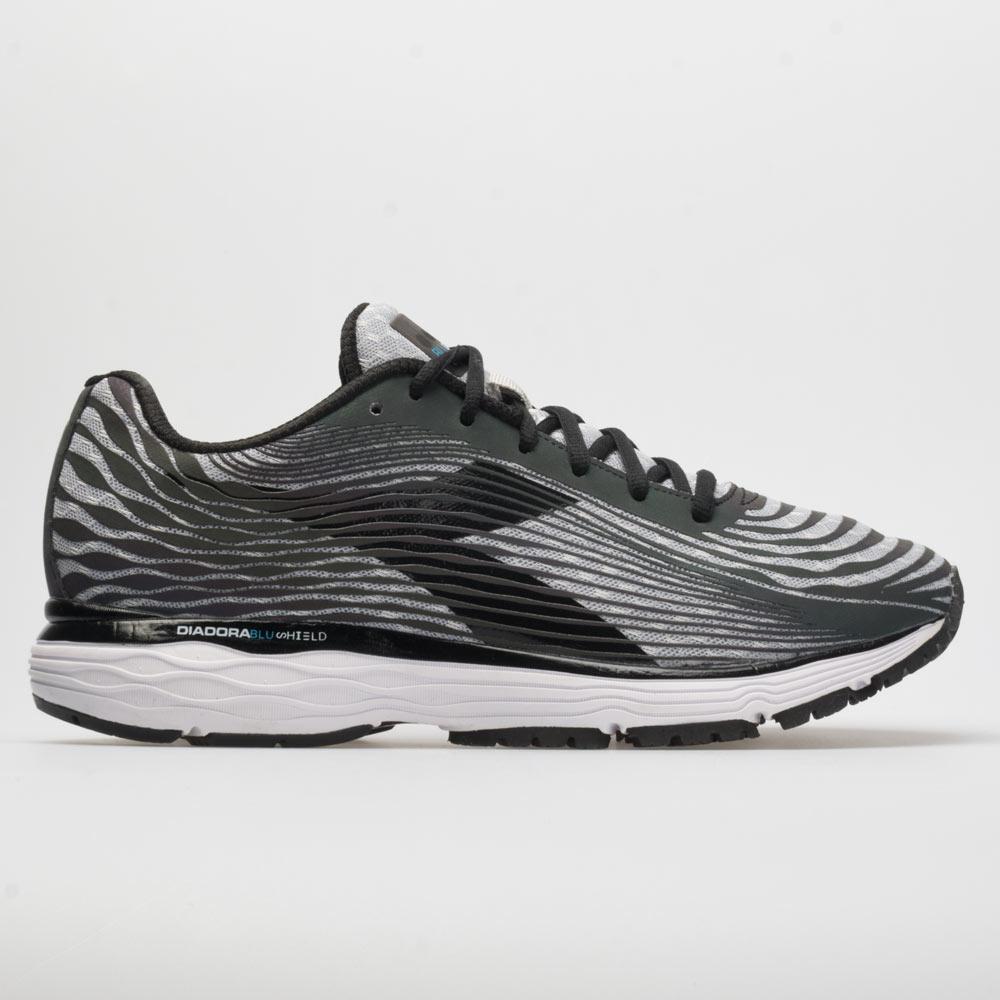 Tênis de corrida Diadora Mythos Blushield Fly Hip 3 masculino, prateado, tamanho 8 D(M) EUA