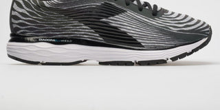 Tênis de corrida Diadora Mythos Blushield Fly Hip 3 masculino, prateado, tamanho 8 D(M) EUA