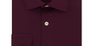 Camisa social masculina Tommy Hilfiger com gola xadrez slim fit vermelha tamanho 15x34-35